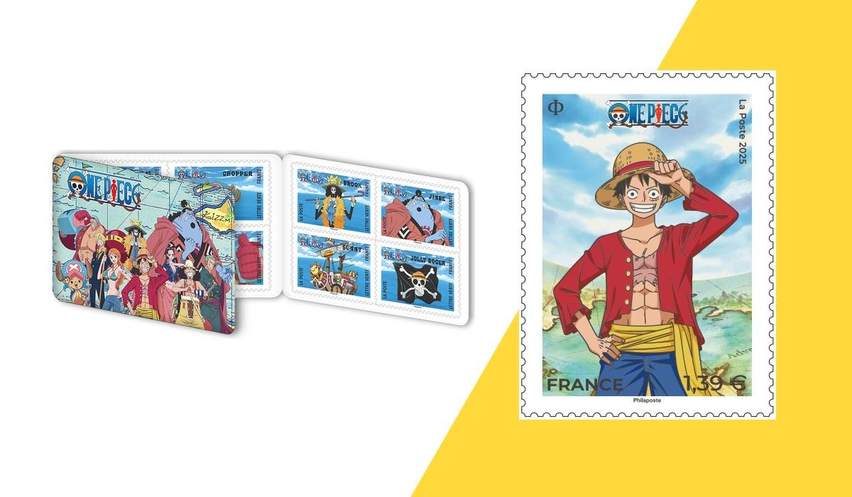 Les personnages adorés par des milliers de fans arriveront sur les timbres dédiés à One Piece.	