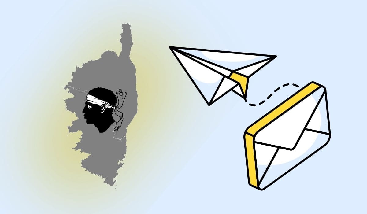 Délais courrier Corse continent