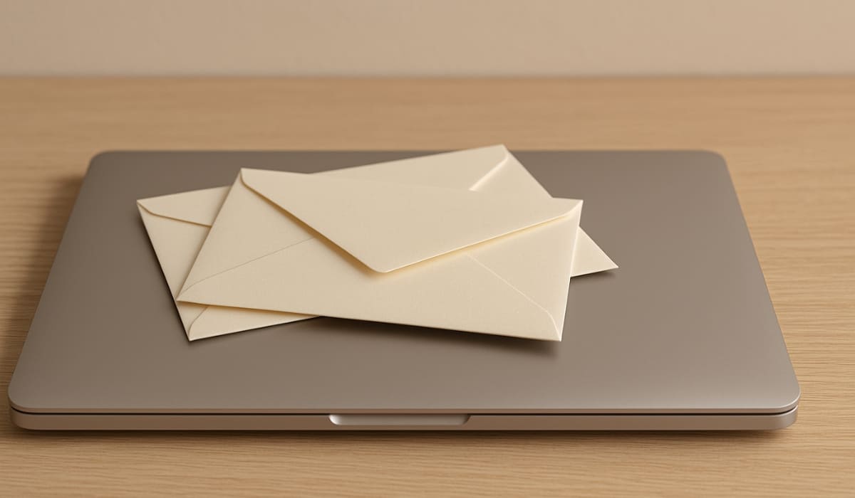 La lettre en papier est préférable au courrier en ligne.