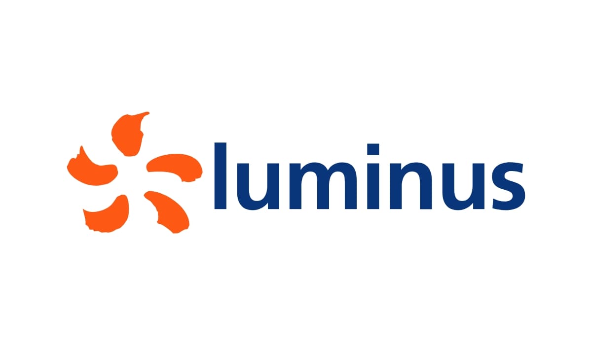 Logo de Luminus.