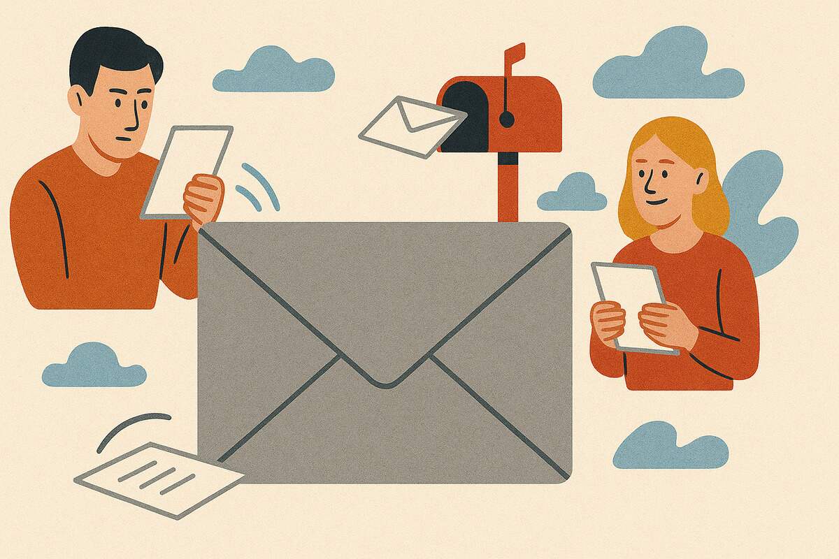 Les expressions avec le terme Courrier - Expressions francaises avec le mot Courrier