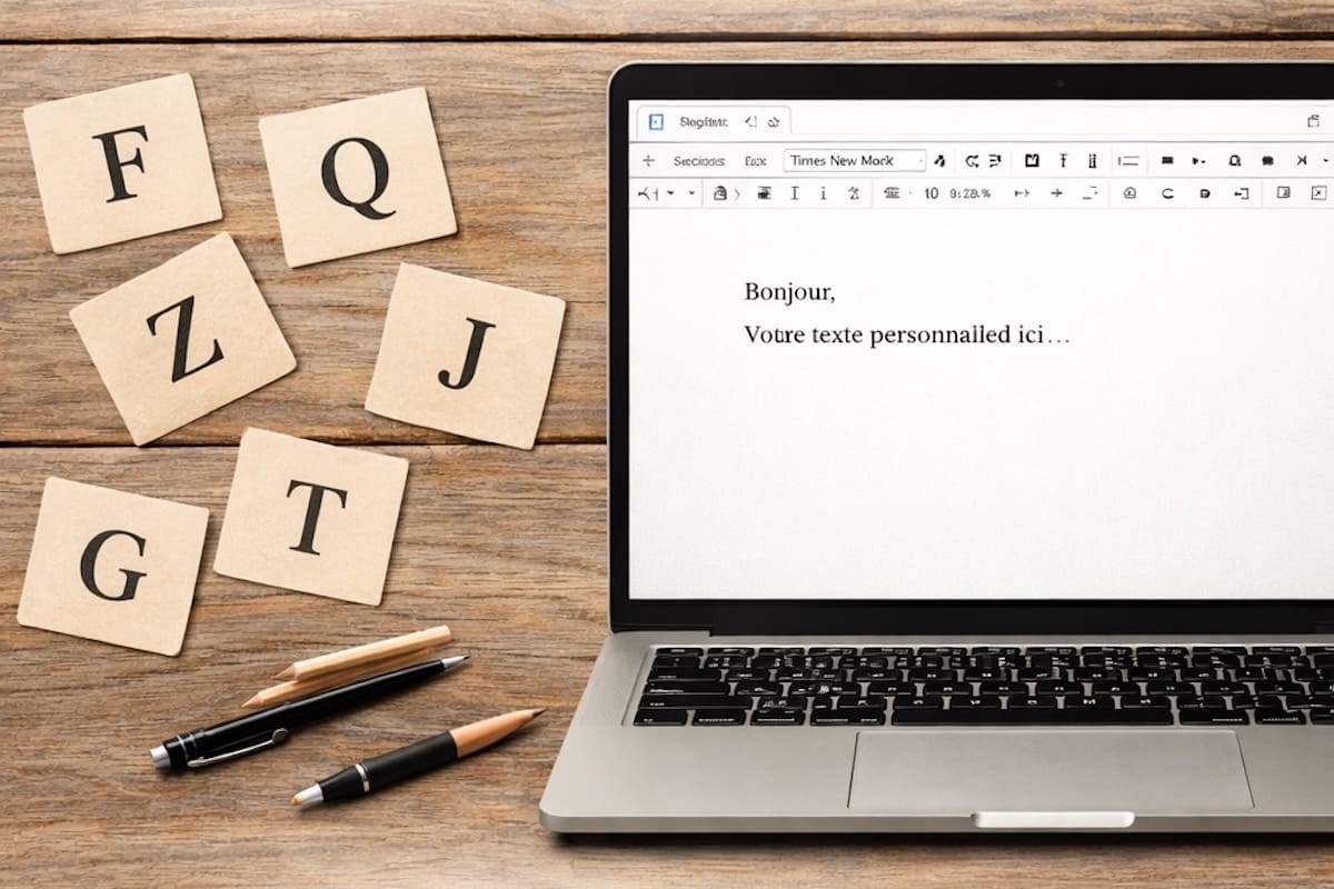 Générateur de lettre en ligne, tirage aléatoire alphabet et rédaction intelligente.