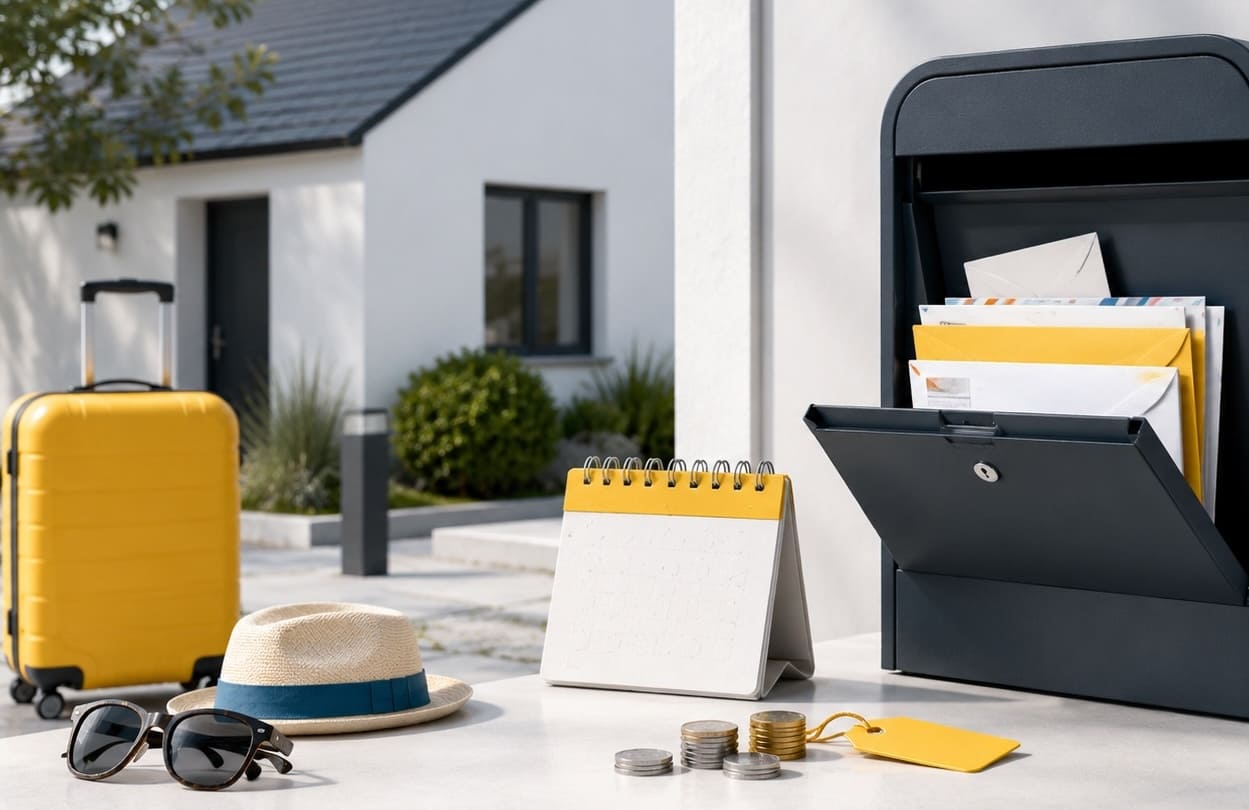 Garde courrier La Poste vacances tarif fonctionnement 2026.