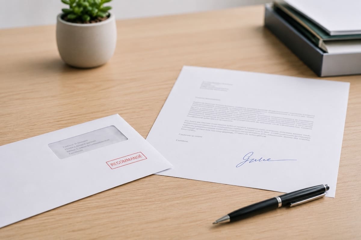 Signature lettre comment signer une lettre recommandée en ligne.