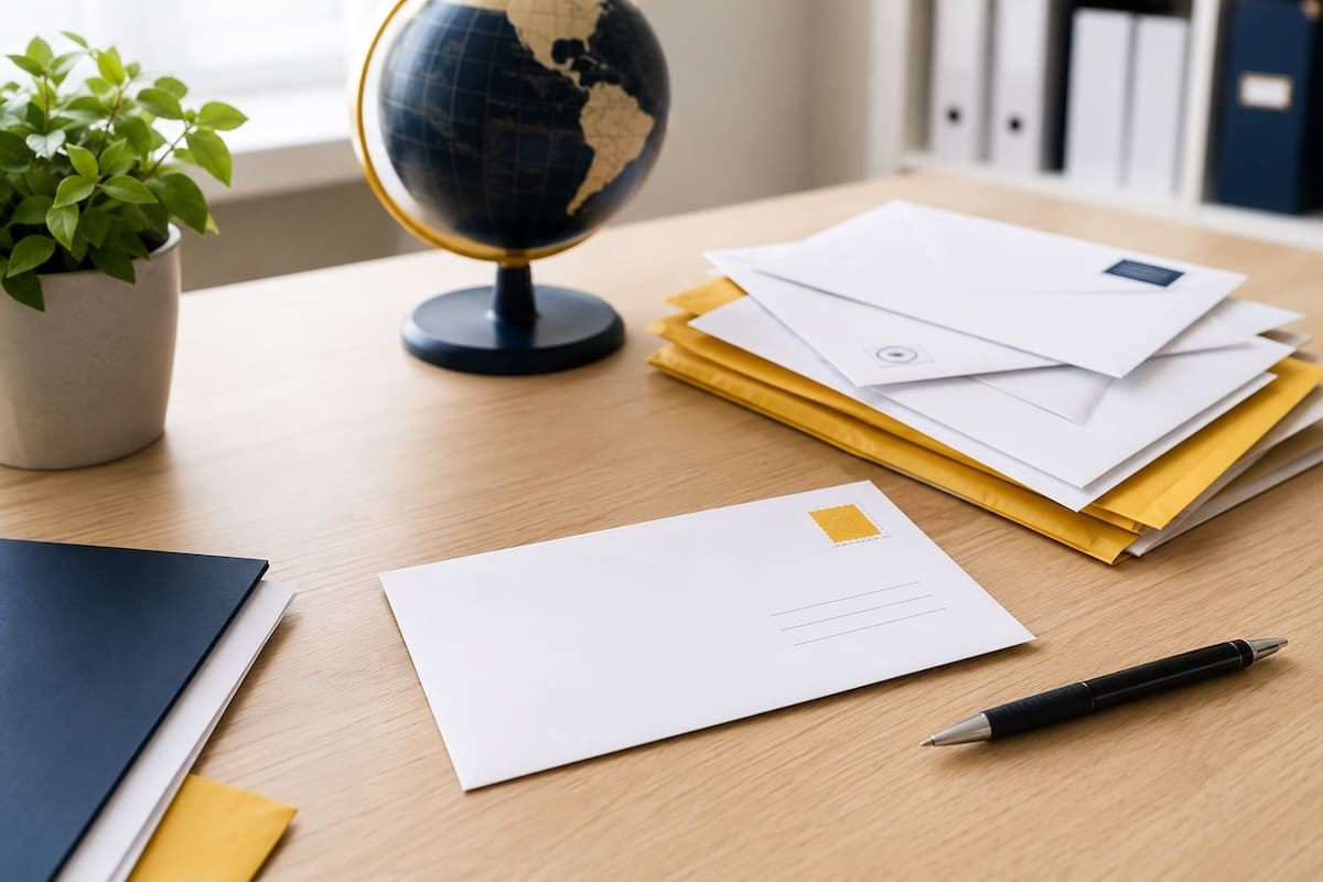 Comparatif services postaux internationaux : envoyer une lettre à l'étranger avec Lettre24