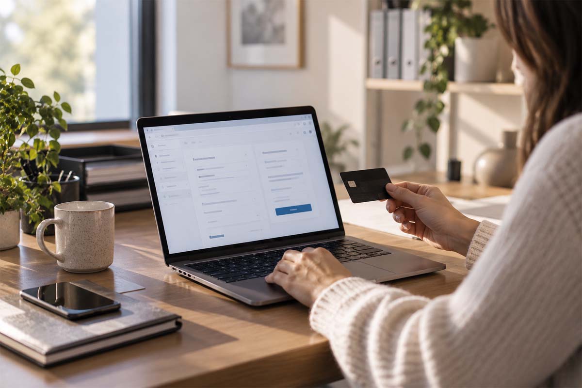 lettre de relance des finances publiques posée à côté d'un ordinateur portable