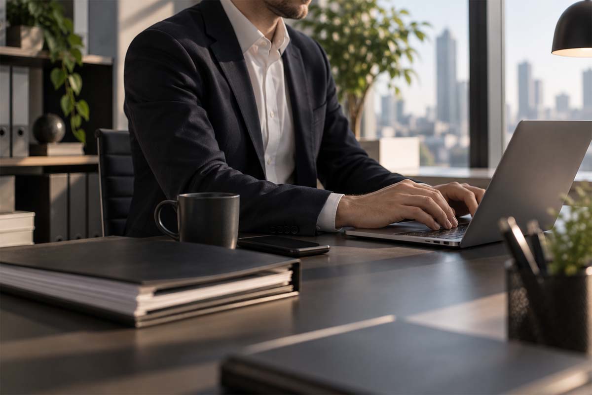 lettre de résiliation de contrat commercial signée par un dirigeant d'entreprise
