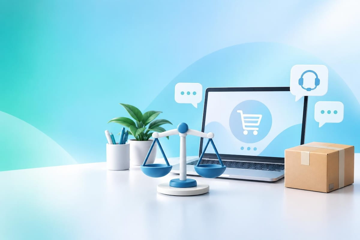 Lettre de réclamation envoyée à un site e-commerce avec Lettre24