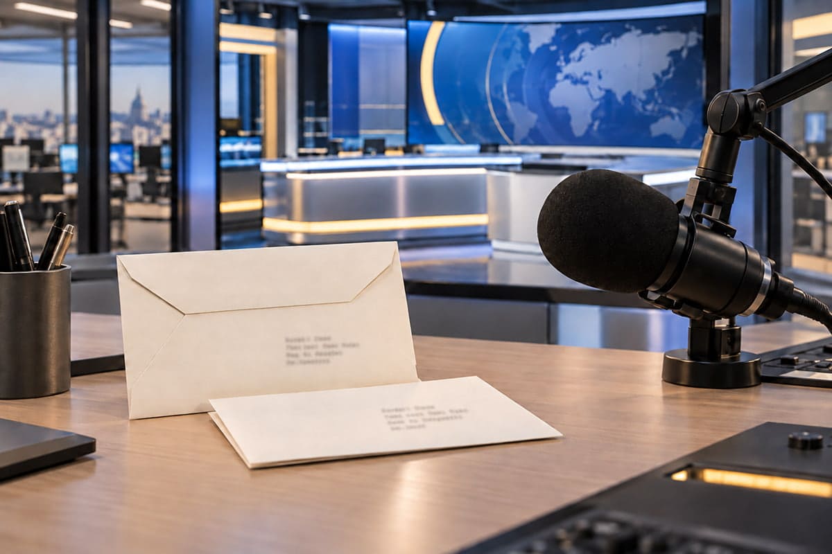 courrier adressé à la rédaction de France Info, radio et chaîne d'information en continu